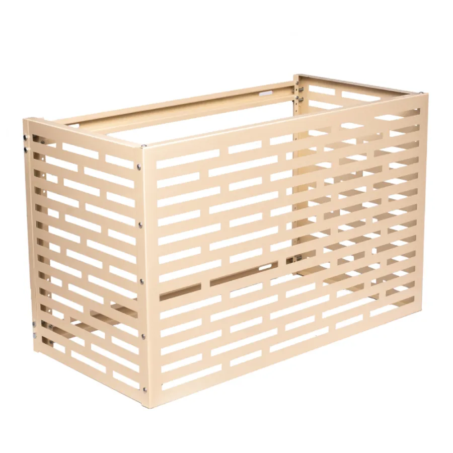 Короб Атлант д/кондиционера без кроншт. 900х650х500 П1 Стадиум RAL1014 цв бежевый