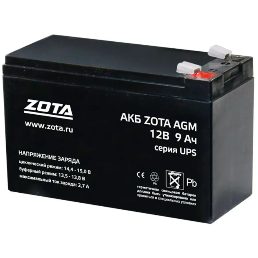 Батарея аккумуляторная ZOTA GEL 65-12