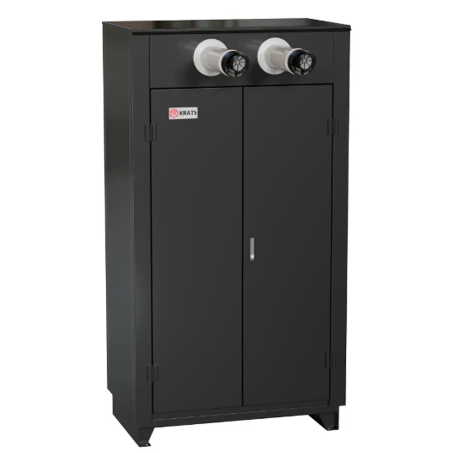 Термоблок газовый уличный KRATS KNR-2M напольный с двумя котлами Haier Urban Eco 10кВТ, 2конт