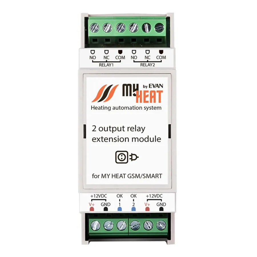 Блок реле MY HEAT RL2 на 2 выхода