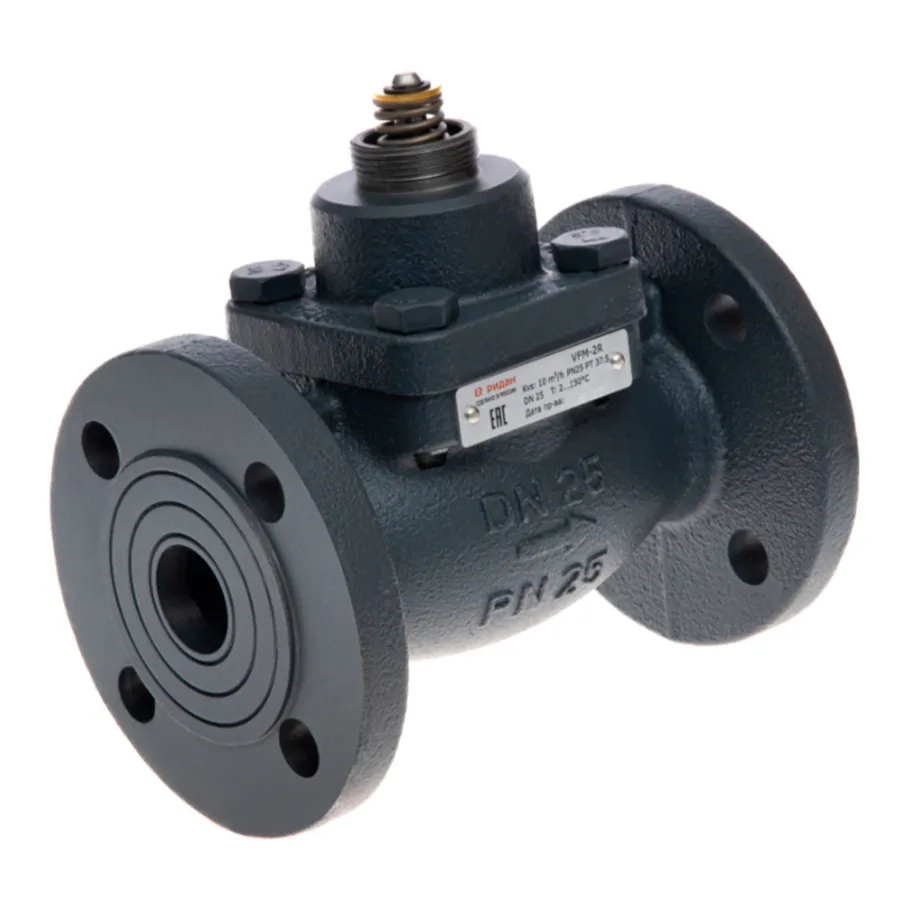 Клапан регулирующий РИДАН VFM-2R PN25 15/2,5