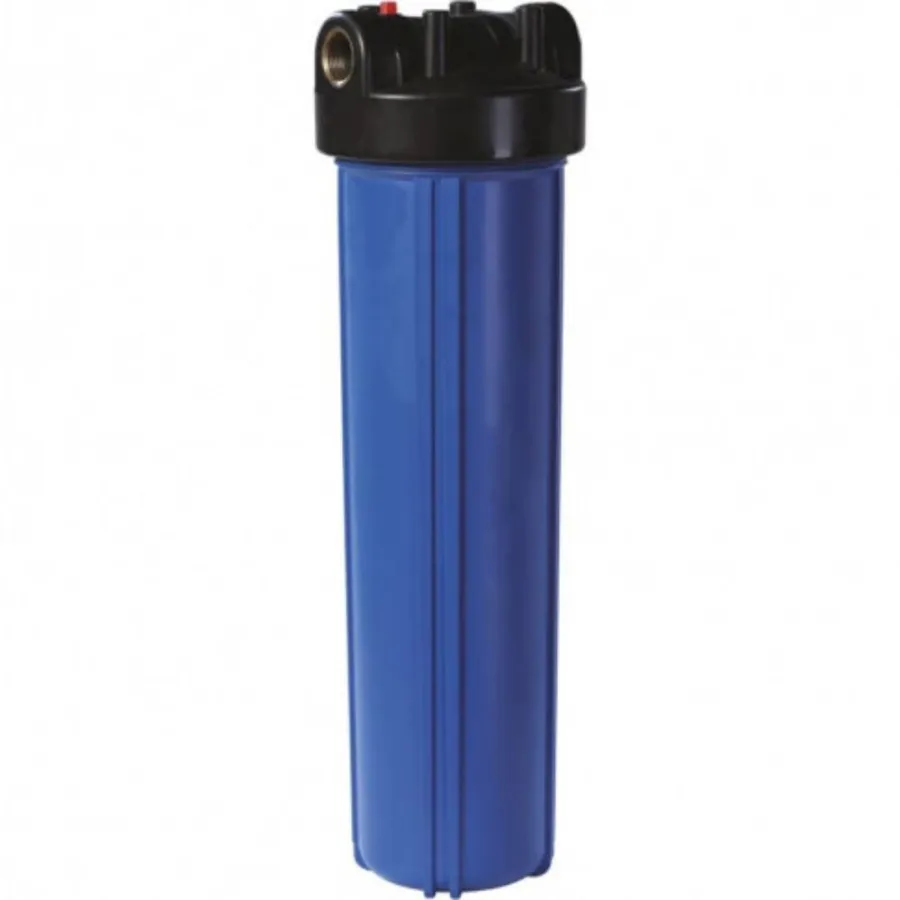 Корпус Акватек Big Blue 20" для хол. воды, синий (кронштейн, без ниппелей) 1", 0-25-3051