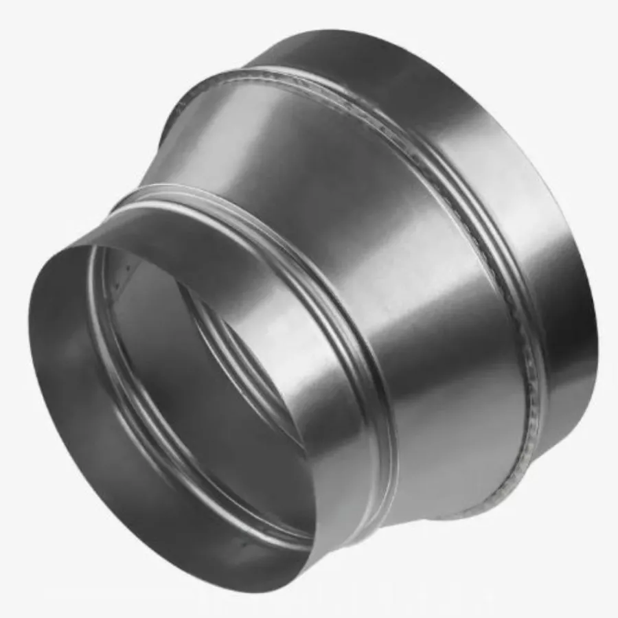 Переход НЕОКЛИМАТ оцинкованный D 125/100 L-200 0,5 мм