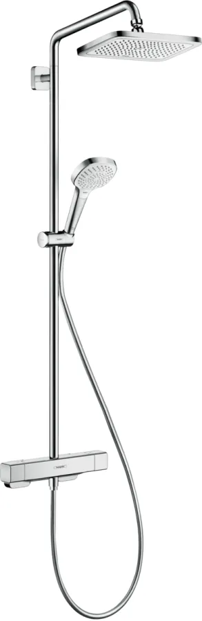 Душевая колонна Hansgrohe Croma E 280 1jet Showerpipe с термостатом для душа, хром (27630000)