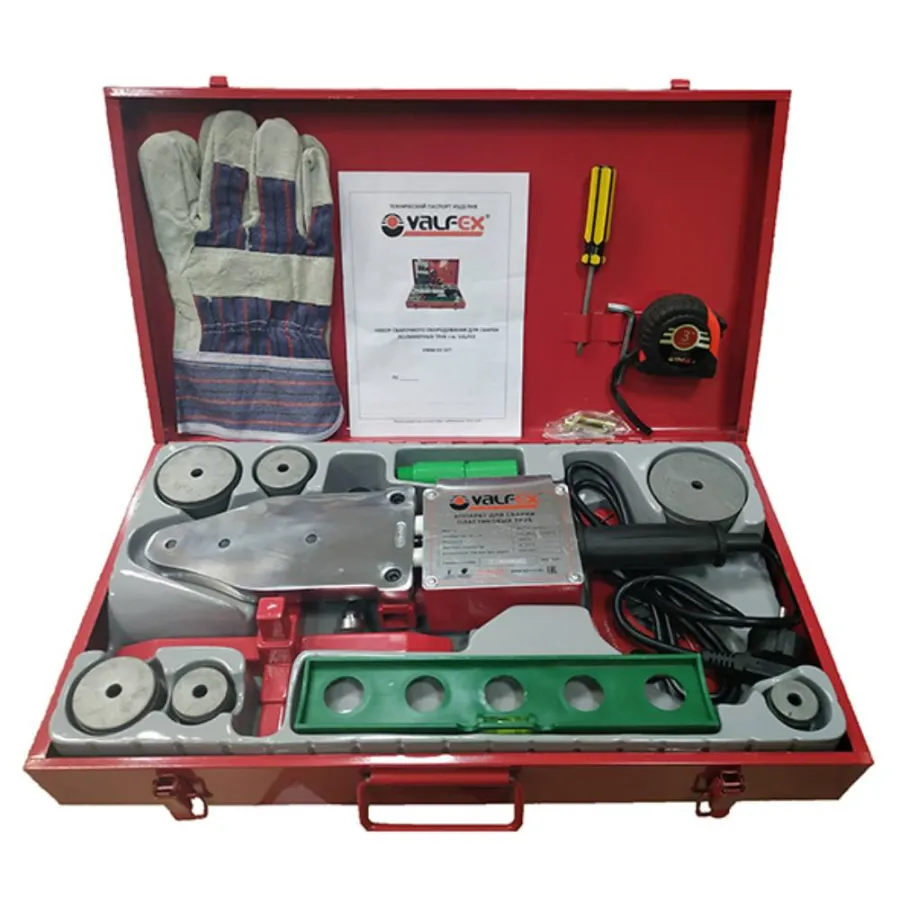 Аппарат VALFEX сварочный для PP-R труб CM-03 SET-V (1500Вт)