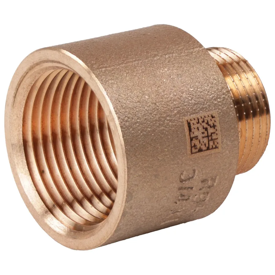 Переходник бронзовый РЕХАУ AURLINE круглый R3/4" x Rp1", RX+