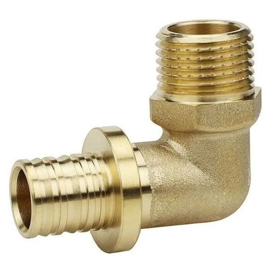 Угол VARMEGA Slide-fit 90 гр., НР, 20x1/2", аксиальный, латунь, VM51413