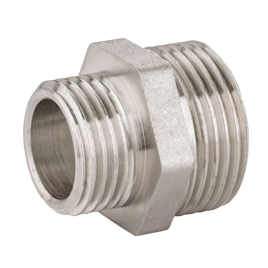 Ниппель латунный LD LD Pride DN50х40 (2"НР х 1 1/2"НР) лат ник БЕЗ БИР