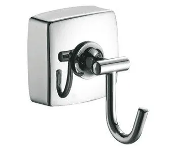 Крючок одинарный Fixsen Kvadro, хром (FX-61305F)