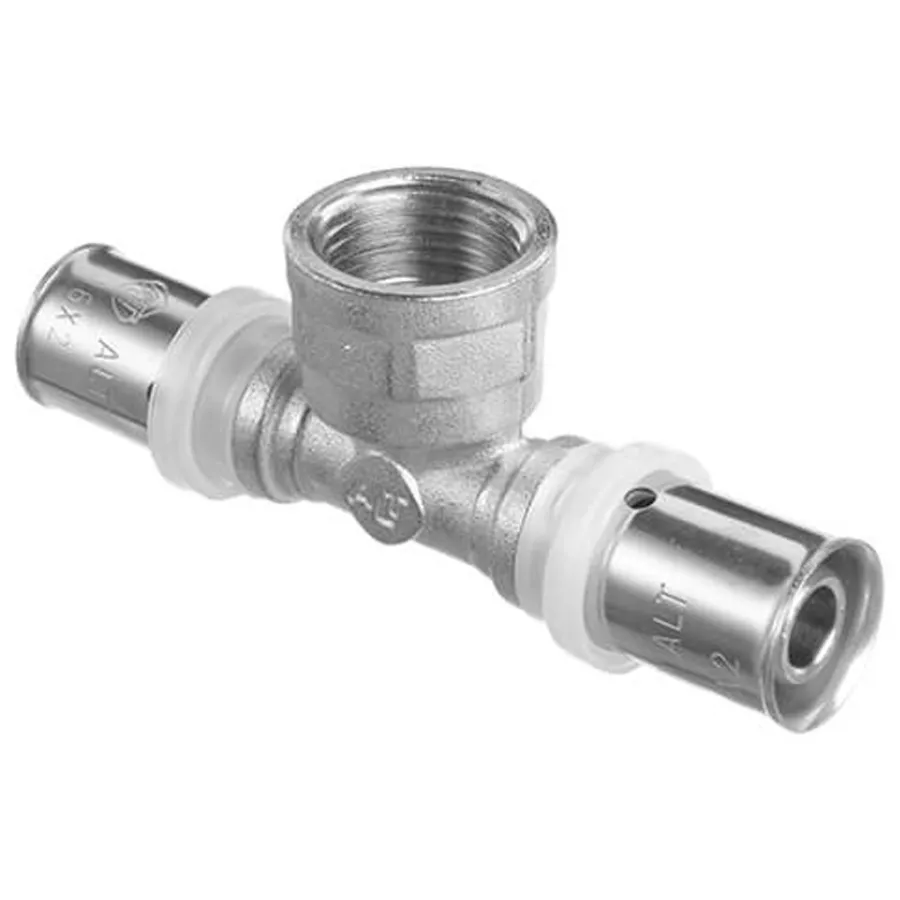 Тройник ALTSTREAM (в.р.) 26х1/2"х26 пресс (6/48)