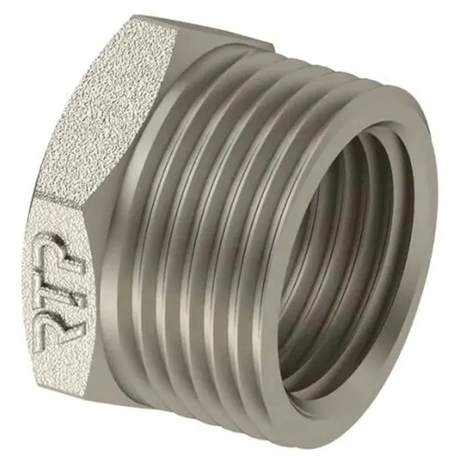 Переходник-футорка НВ наружная внутренняя резьба 1 1/2"х 1" (31602) уп 10 шт