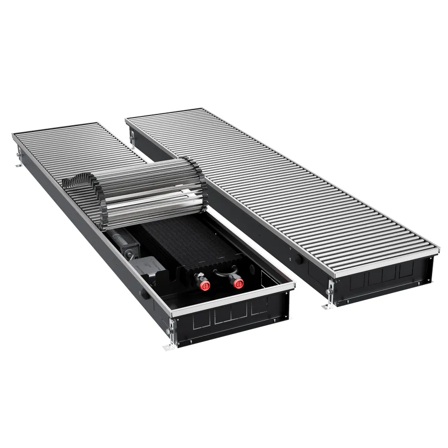 Конвектор внутрипольный Royal Thermo ATRIUM TURBO-90/300/800-DG-U-NA