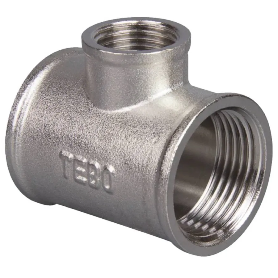 Тройник TEBO переходной ВР 3/4"x1/2"x3/4" (12/144)