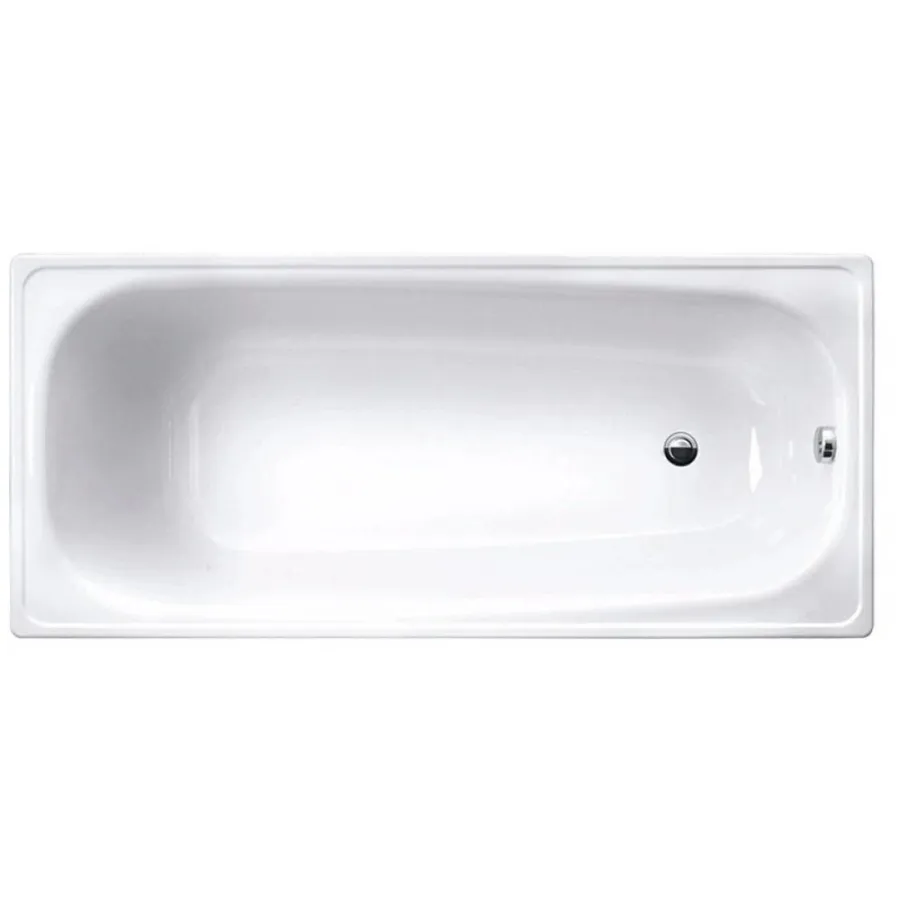 Ванна WhiteWave Classic стальная с белыми подставками 170х75, арт. CL-1700