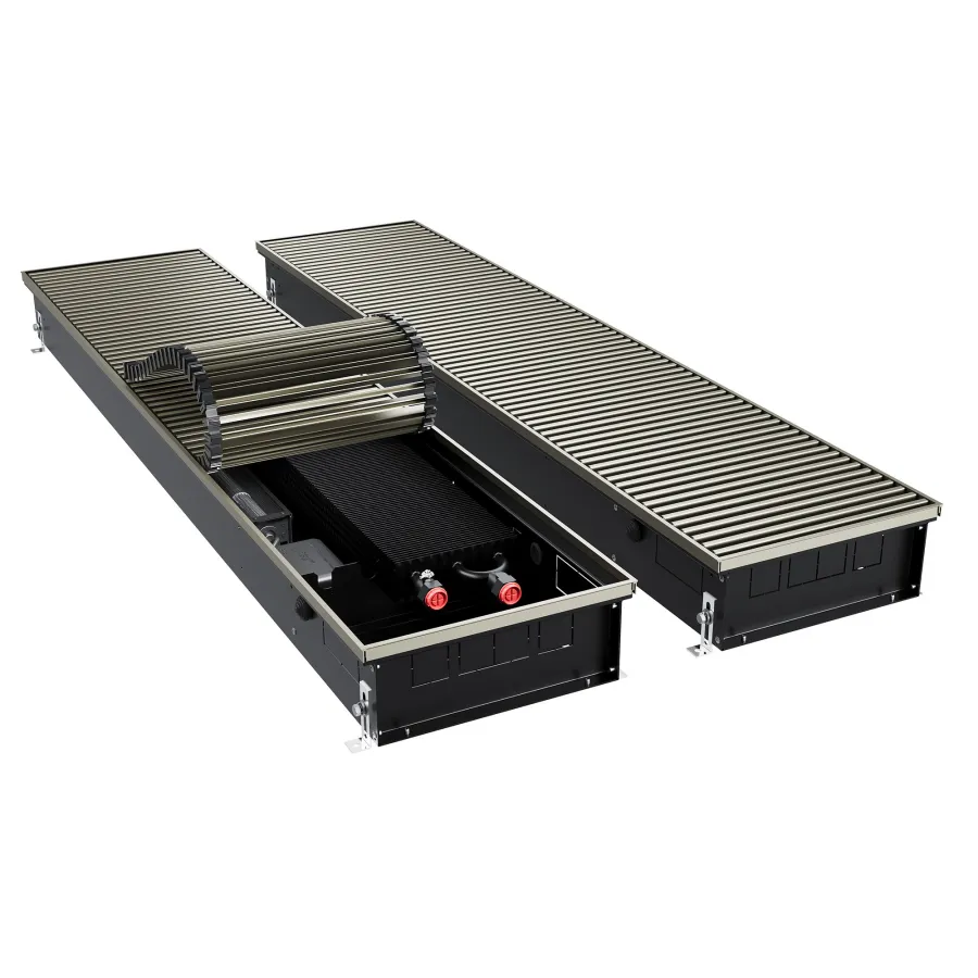 Конвектор внутрипольный Royal Thermo ATRIUM TURBO-110/300/2900-DG-U-LB