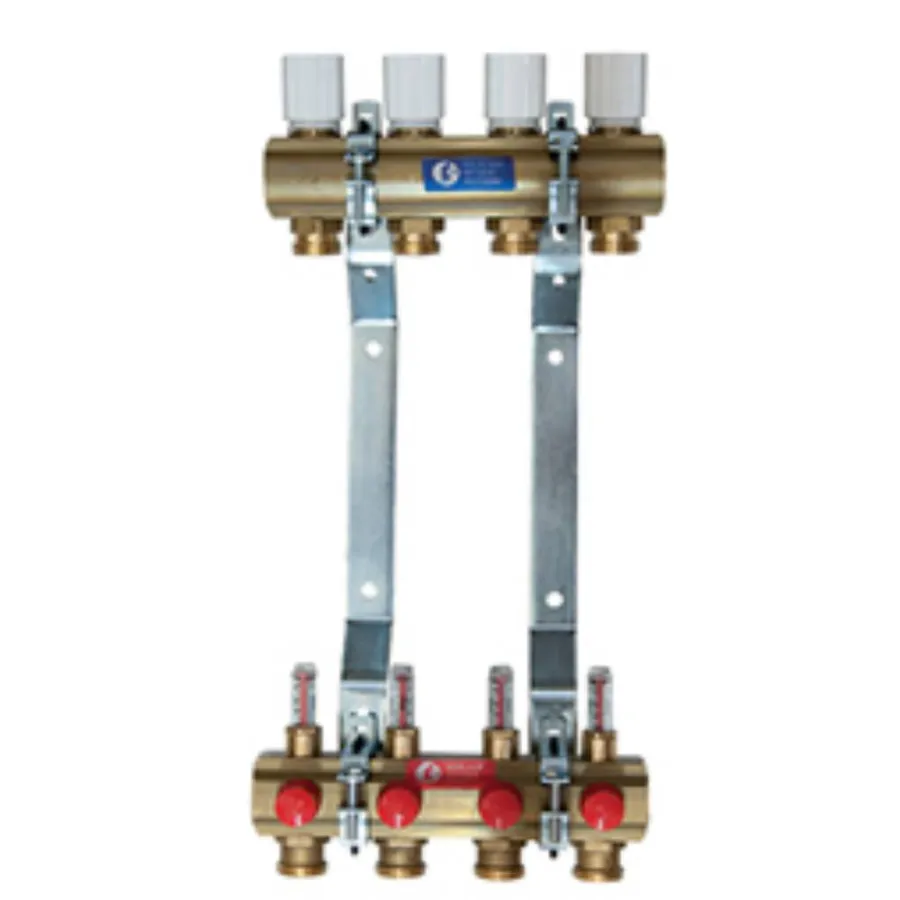 Комплект коллекторного узла Giacomini 1" x 3/4"E /5, R553KY065