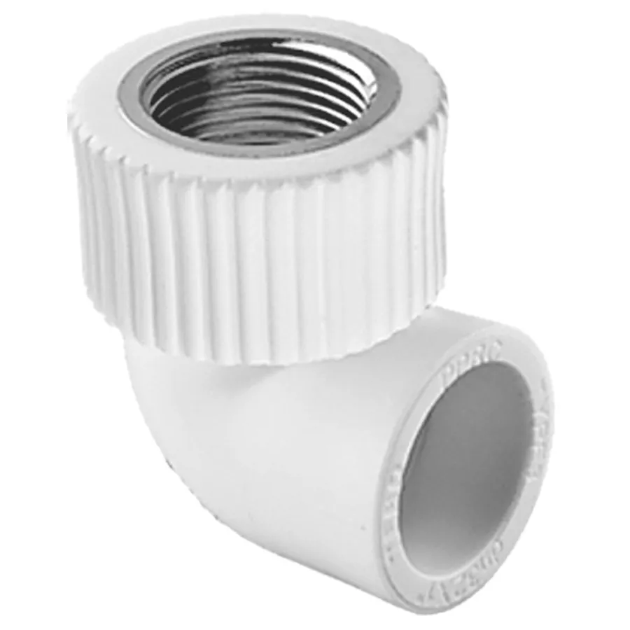 Угольник TEBO бел. PP-R комб. 32х1/2" ВР (15/90), арт. 030030409