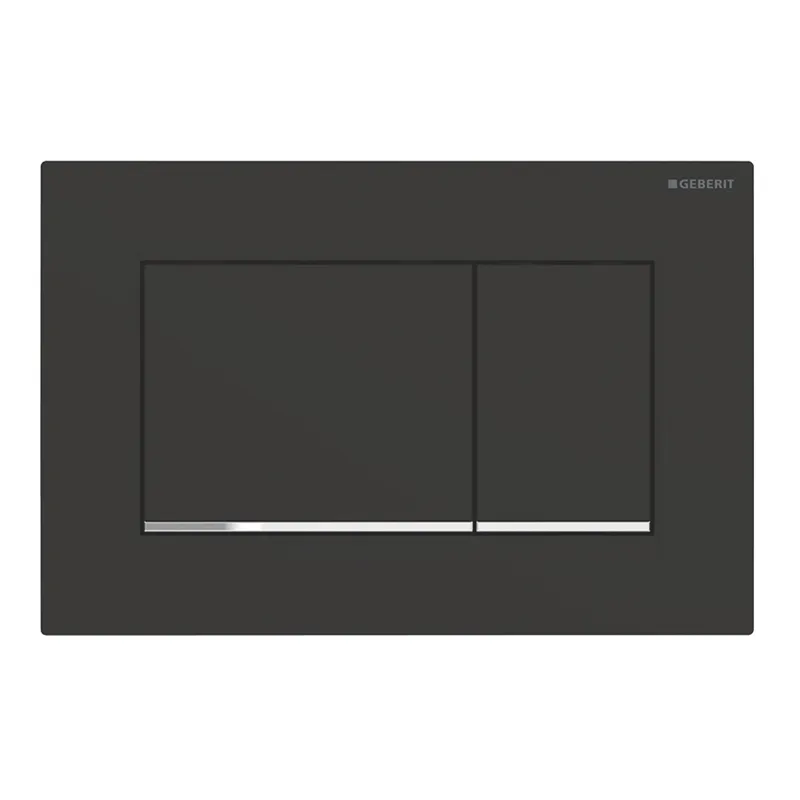 Кнопка смыва Geberit Sigma 30 NEW, черный матовый