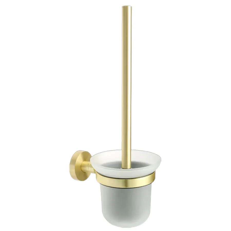Ершик для унитаза Fixsen Comfort Gold стекло, золото сатин (FX-87013)