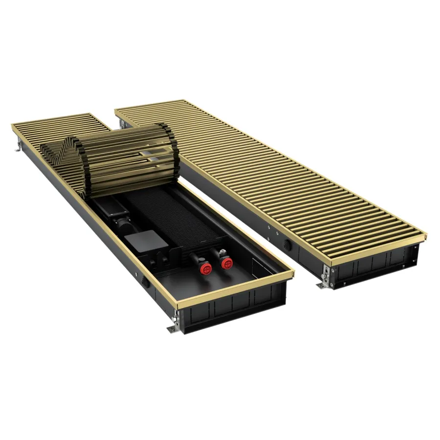 Конвектор внутрипольный Royal Thermo ATRIUM TURBO-80/180/1800-DG-U-AU