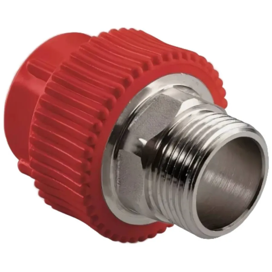 Муфта комбинир. ПП AntiFire D32-1"НР Red 051076