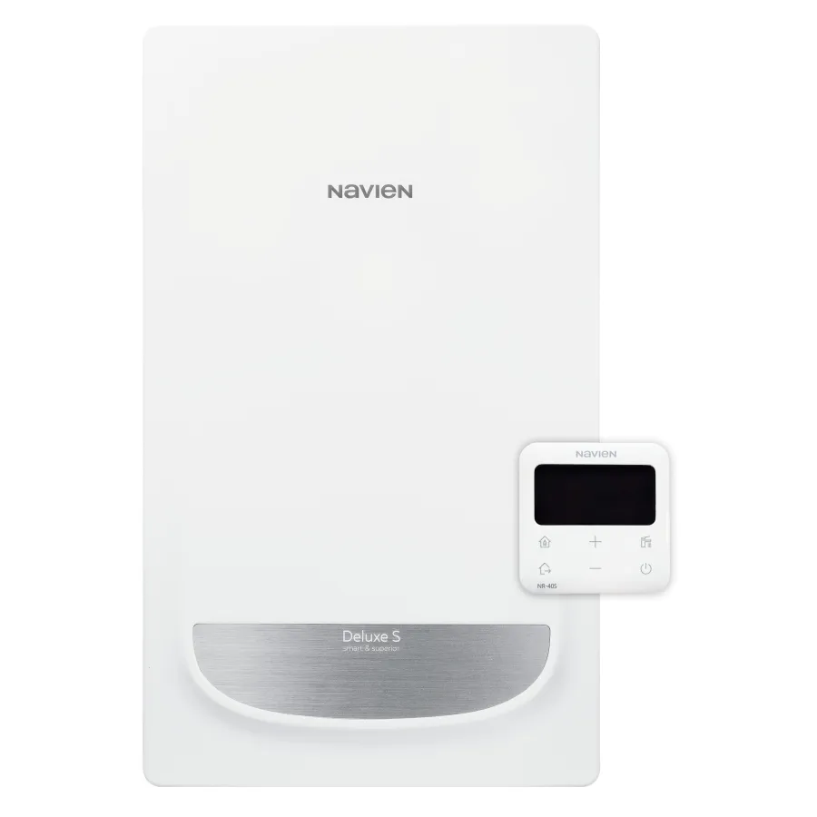 Котел газовый Navien DELUXE S-35 NEW настенный, 2 конт., закр.кам.сгор.