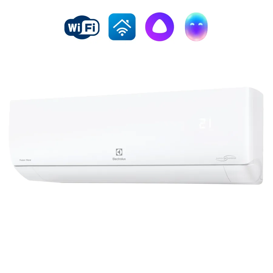 Сплит-система инверторного типа Electrolux Fusion Wave Super DC EACS/I-24HFW/N8 комплект