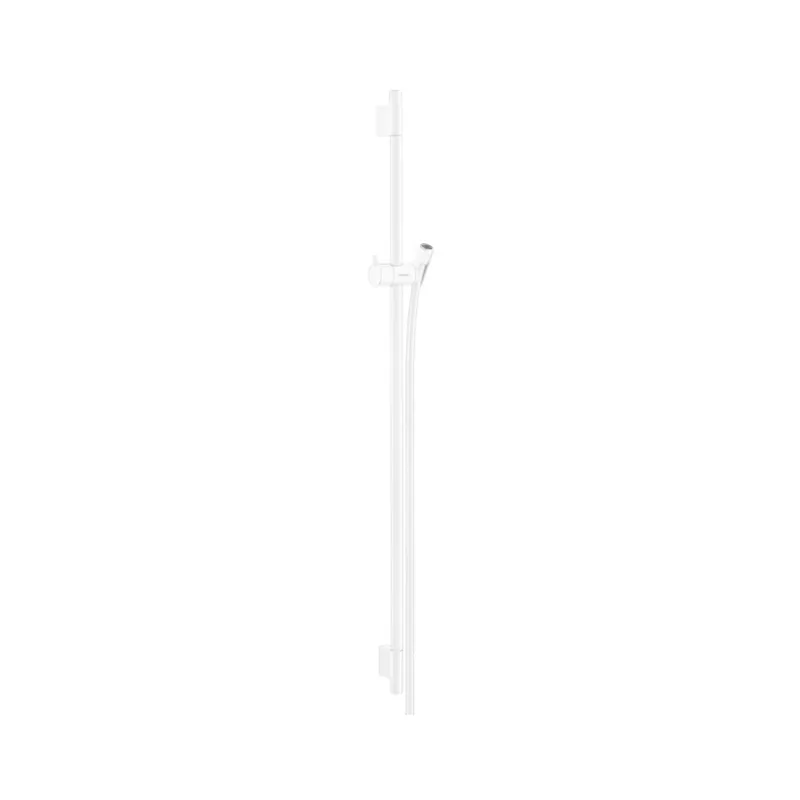 Душевая штанга Hansgrohe Unica S Puro 90, со шлангом, матовый белый (28631700)