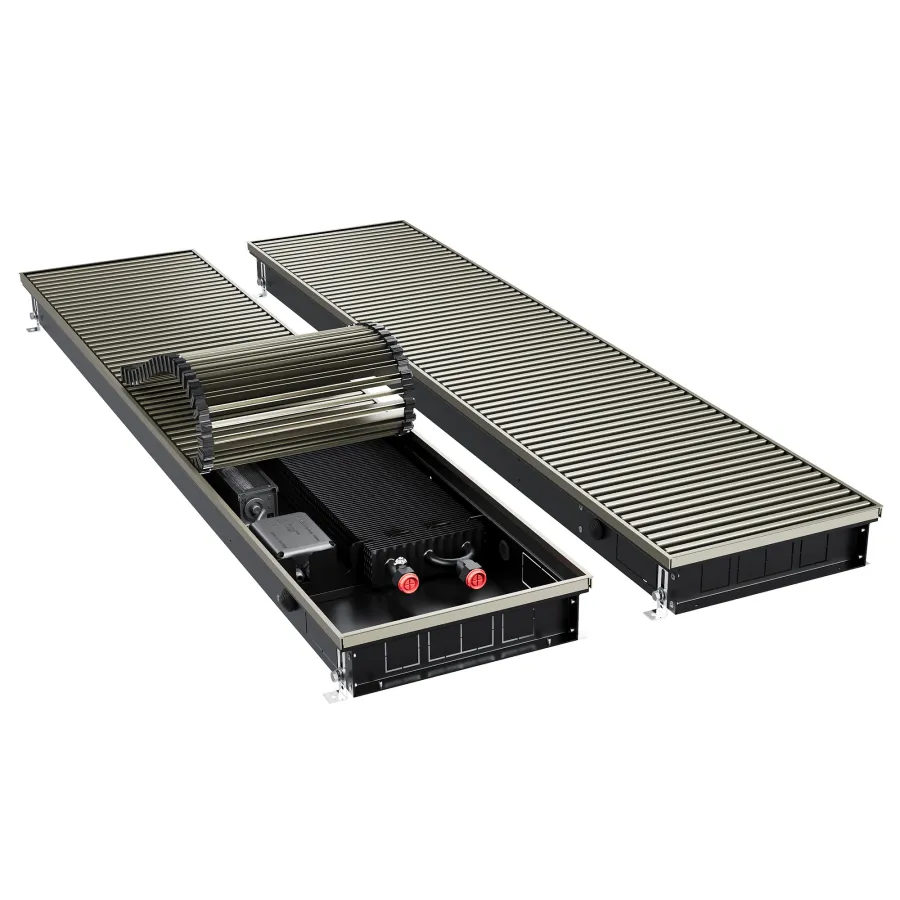 Конвектор внутрипольный Royal Thermo ATRIUM TURBO-80/300/2000-DG-U-LB