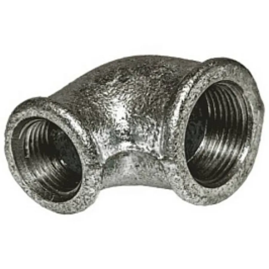 Угольник FITTEX чуг перех оц Ду20х15 (3/4"х1/2") м/м