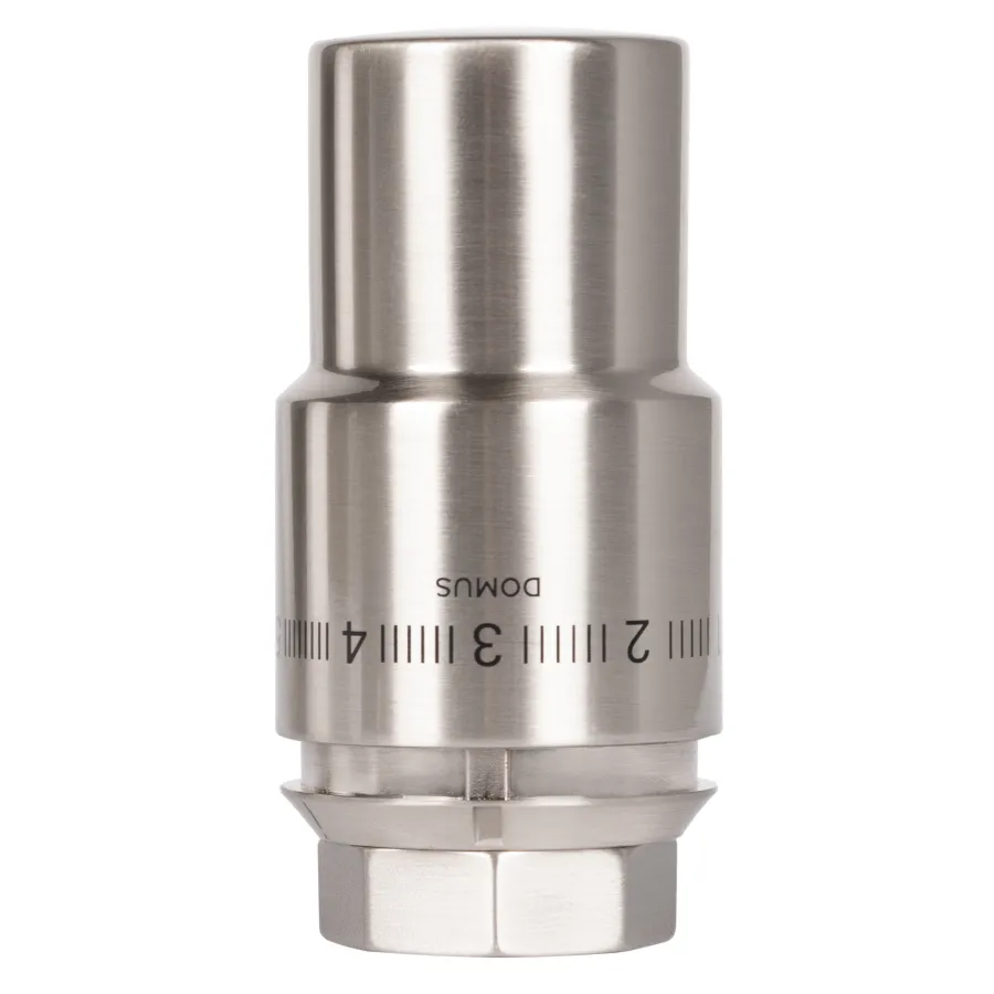 Термоголовка жидкостная Royal Thermo Design PRO М30х1,5 (матовый никель)