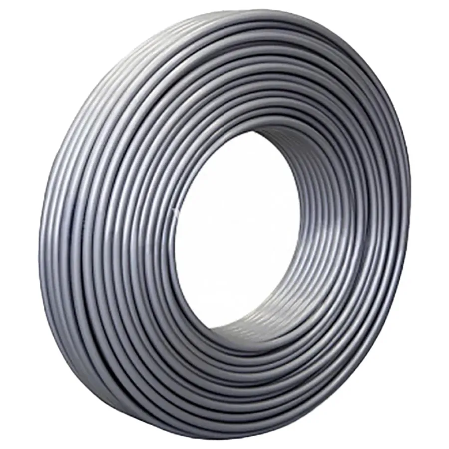 Труба VARMEGA FLEX PE-Xa/EVOH 25x3.5 mm бухта 40 м silver VM50107