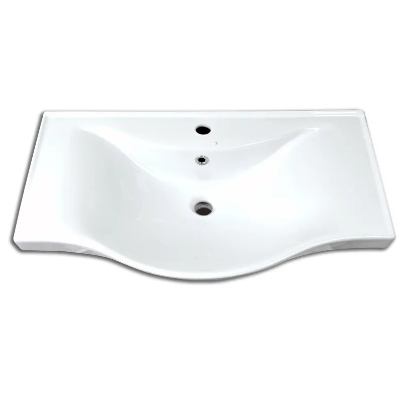 Раковина накладная Lapino BASIC 80 (80X45X17,5), белая