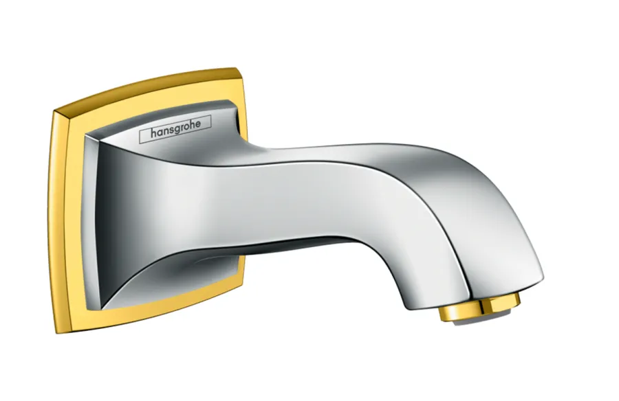 Излив на ванну Hansgrohe Metropol Classic, хром/под золото (13425090)