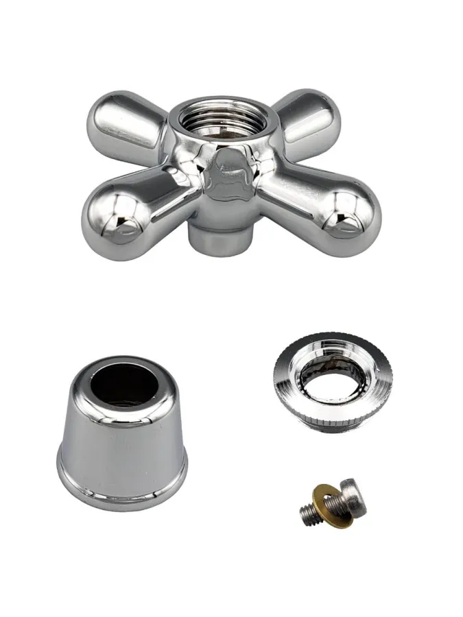 Металлическая ручка Ретро для смесителя Vidima и Ideal Standard (20 шлицов) (B964939AA)