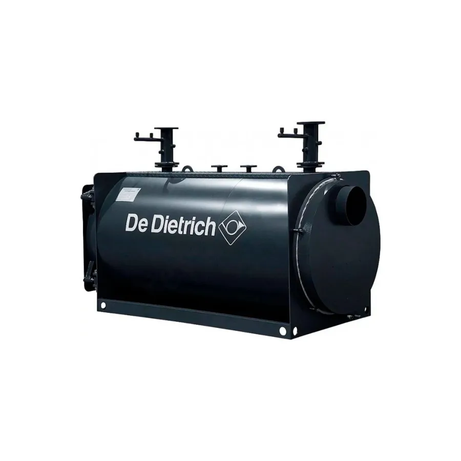 Котел стальной DE DIETRICH CA R 1000 напольный, 1 конт., откр.кам.сгор. газ./диз, наддув, без п/у