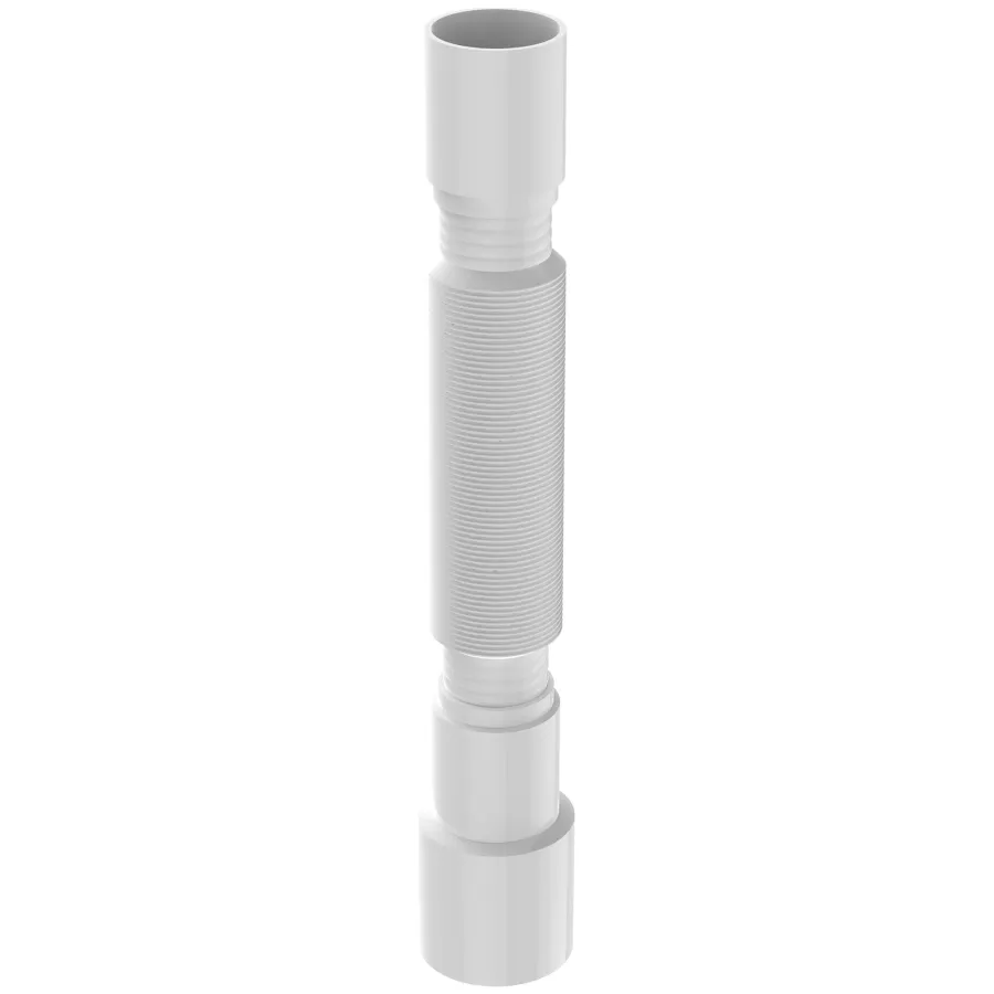 Труба гибкая "Aquant" 40х40/50 белая (T003-90-MR)