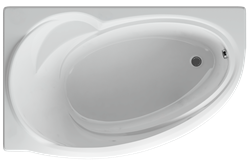 AQUATEK Бетта  Акриловая ванна на каркасе, слив-перелив в комплекте, с панелью. Левая ориентация - фото 116214