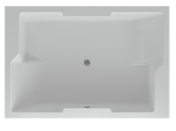AQUATEK Дорадо Акриловая ванна на каркасе, слив-перелив в комплекте, без панели. - фото 116256