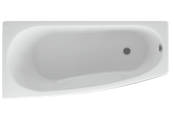 AQUATEK Пандора  Акриловая ванна на каркасе, слив-перелив в комплекте, с панелью. Левая ориентация - фото 116333