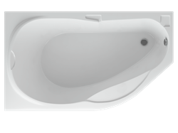 AQUATEK Таурус Акриловая ванна на каркасе, слив-перелив в комплекте, с панелью. Левая ориентация - фото 116350