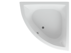 AQUATEK Юпитер Акриловая ванна на каркасе, слив-перелив в комплекте, с панелью. - фото 116373