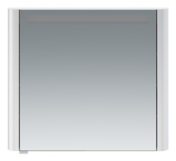 AM.PM Sensation, зеркало, зеркальный шкаф, правый,80 см, с подсветкой, белый, глянец, шт - фото 123543