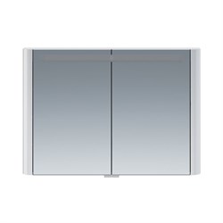 AM.PM Sensation, зеркало, зеркальный шкаф, 100 см, с подсветкой, белый, глянец, шт - фото 123621