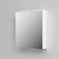 AM.PM SPIRIT 2.0, Зеркальный шкаф с LED-подсветкой, правый, 60 см, цвет: белый, глянец - фото 124158