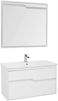 AQUANET Модена 100 Комплект мебели для ванной комнаты - фото 128397