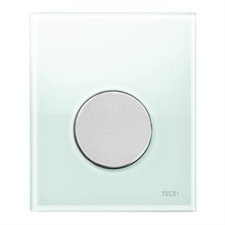 TECEloop Urinal,  стекло зеленое, клав. хром мат. - фото 130882