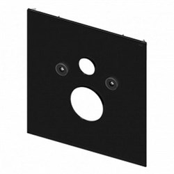 TECE Стеклянная панель TECElux для установки стандартного унитаза, черная - фото 131014