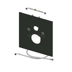 TECE Стеклянная панель TECElux для установки унитаза-биде Duravit Sensowash C, черная - фото 131024