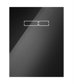 TECE Стеклянная панель TECElux с сенсорным блоком управления sen-Touch, черная - фото 131030